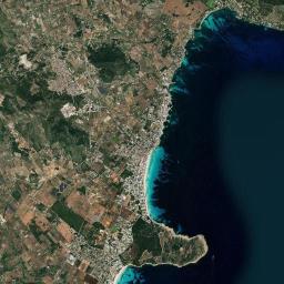 Son Servera Satellite Map