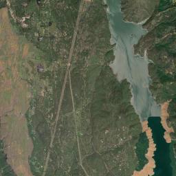 Oregon City California map(satellite map)