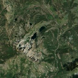 Bassetts California map(satellite map)