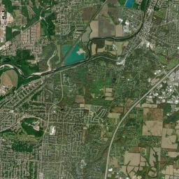 Rickard Acres Ohio Satellite Map