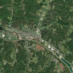 West Logan Ohio Satellite Map