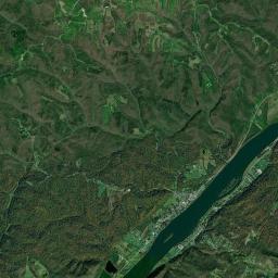 New Matamoras Ohio Satellite Map