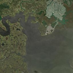 Mystic Island Satellite Map