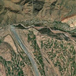 Daroot-Korgon Satellite Map