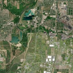 Trenton Ohio Satellite Map