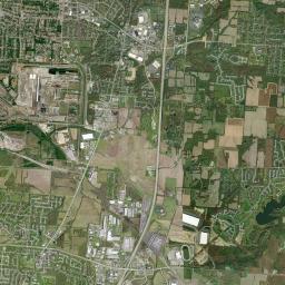 Oakland Ohio Satellite Map