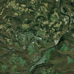 Preston County Satellite Map