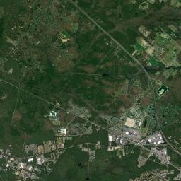 Atlantic County Satellite Map