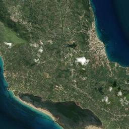 Ágios Matthaíos Satellite Map