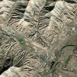 Parachute Colorado Satellite Map