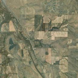 Agate Colorado Satellite Map