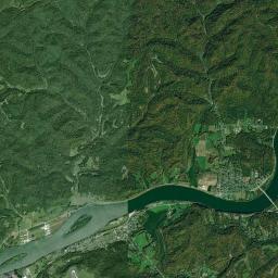 Newell Run Ohio Satellite Map