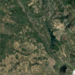 Cañamero Satellite Map