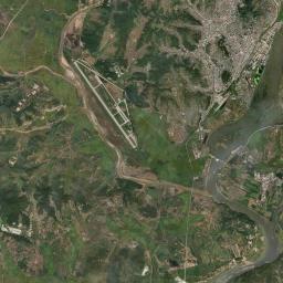 Sunch’ŏn Satellite Map