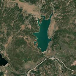 Boca California map(satellite map)