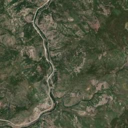Bronco California map(satellite map)
