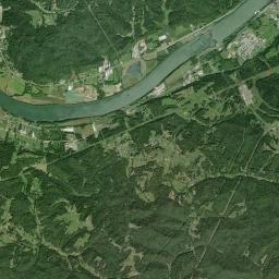 Lower Newport Ohio Satellite Map