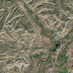 De Beque Colorado Satellite Map