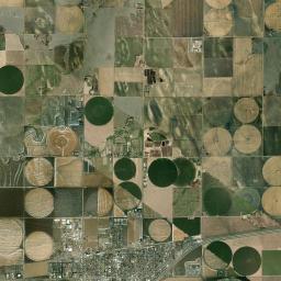 Burlington Colorado Satellite Map