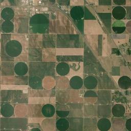 Thomas County Satellite Map