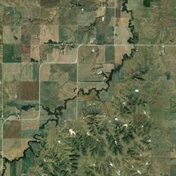 Osborne County Satellite Map
