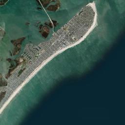 Ocean City Satellite Map