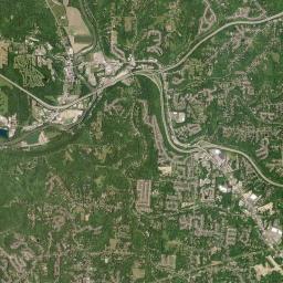 Taylors Creek Ohio Satellite Map