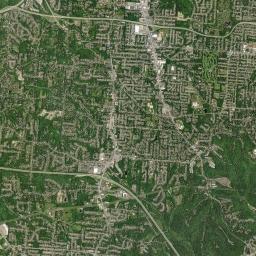 White Oak Meadows Ohio Satellite Map
