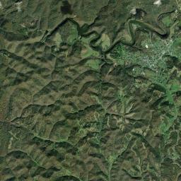 Ritchie County Satellite Map