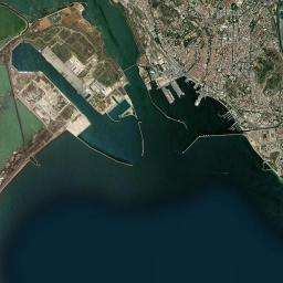 Cagliari Satellite Map