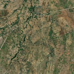 Çavdarhisar İlçesi Satellite Map