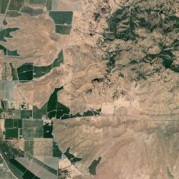 West Butte California map(satellite map)