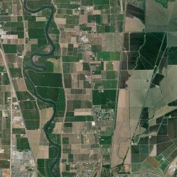 Berg California map(satellite map)