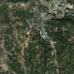 Alta Hill California map(satellite map)