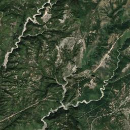 Gold Run California map(satellite map)