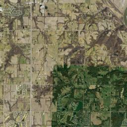 13114 East Gilman Road Lansing KS Satellite Map