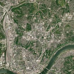 Woodburn Ohio Satellite Map