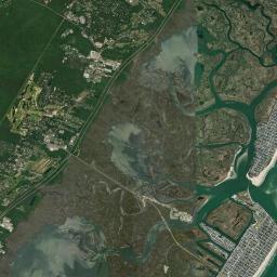Avalon Satellite Map