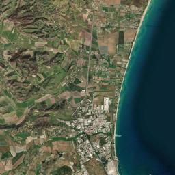 Provincia di Crotone Satellite Map