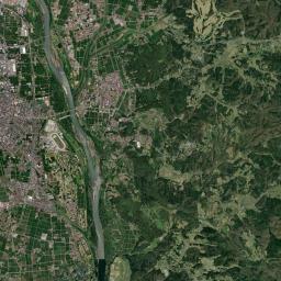 Ōshū Satellite Map