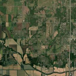 7224 Northwest 54th Street, Topeka, KS Satellite Map