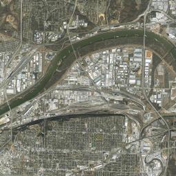 North Kansas City Satellite Map