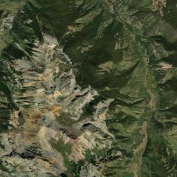 Ashcroft Colorado Satellite Map