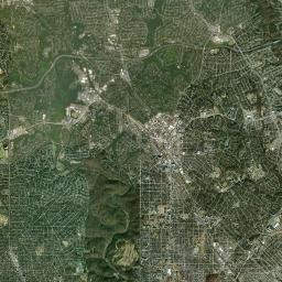 Kensington Satellite Map
