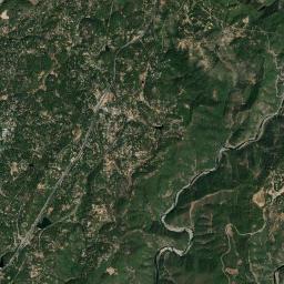 Applegate California map(satellite map)
