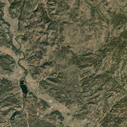 Lake George Colorado Satellite Map