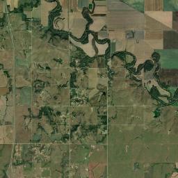 401-499 N 180th Rd Bennington KS Satellite Map