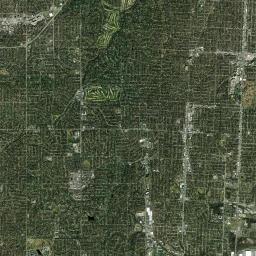 8441 Wornall Road, Kansas City, MO Satellite Map