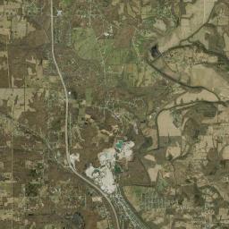 Oolitic Satellite Map