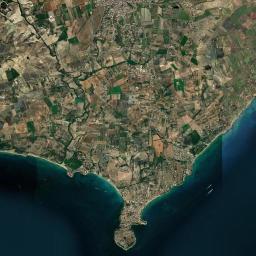 Capo Rizzuto Satellite Map